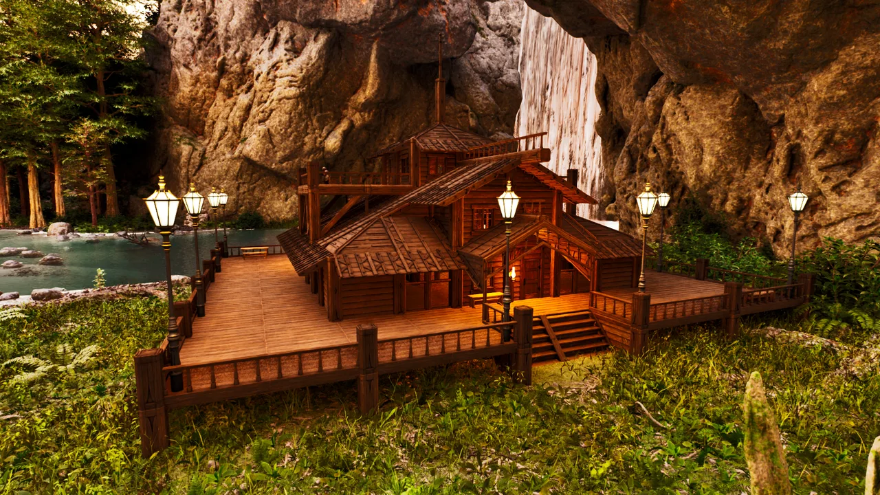Wooden House Ver2 view 1