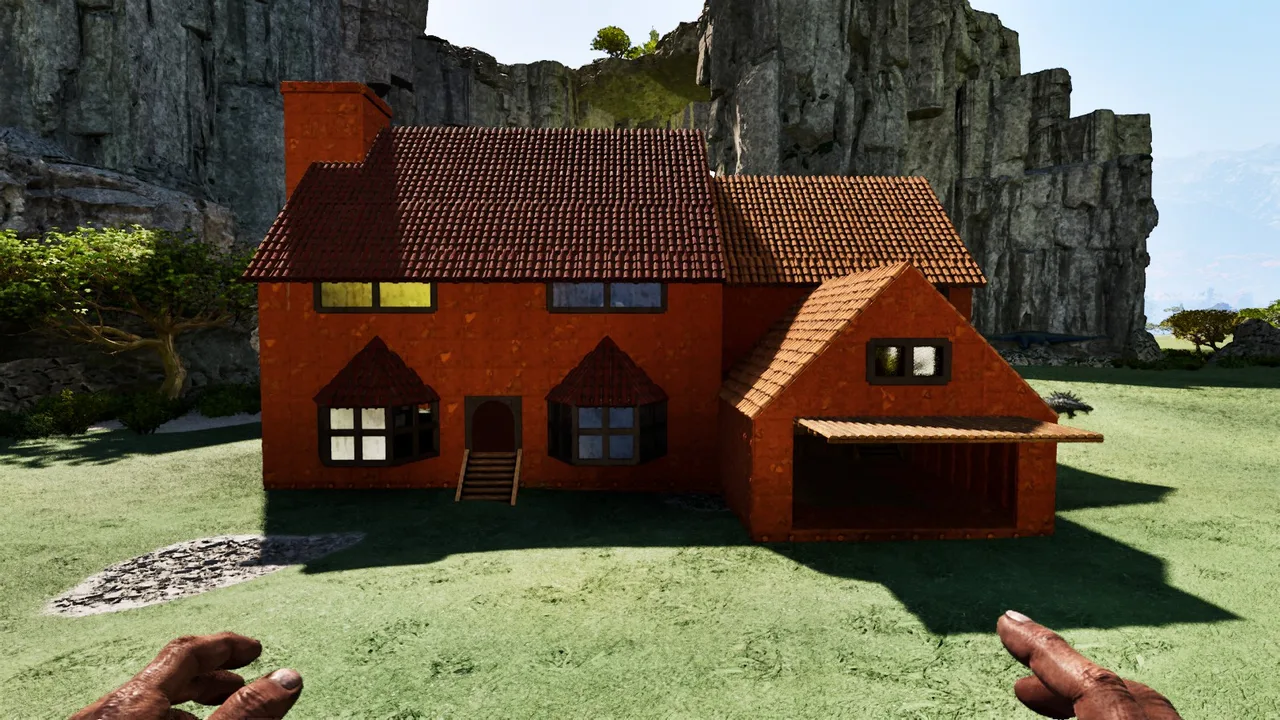 Simpsons house view 1