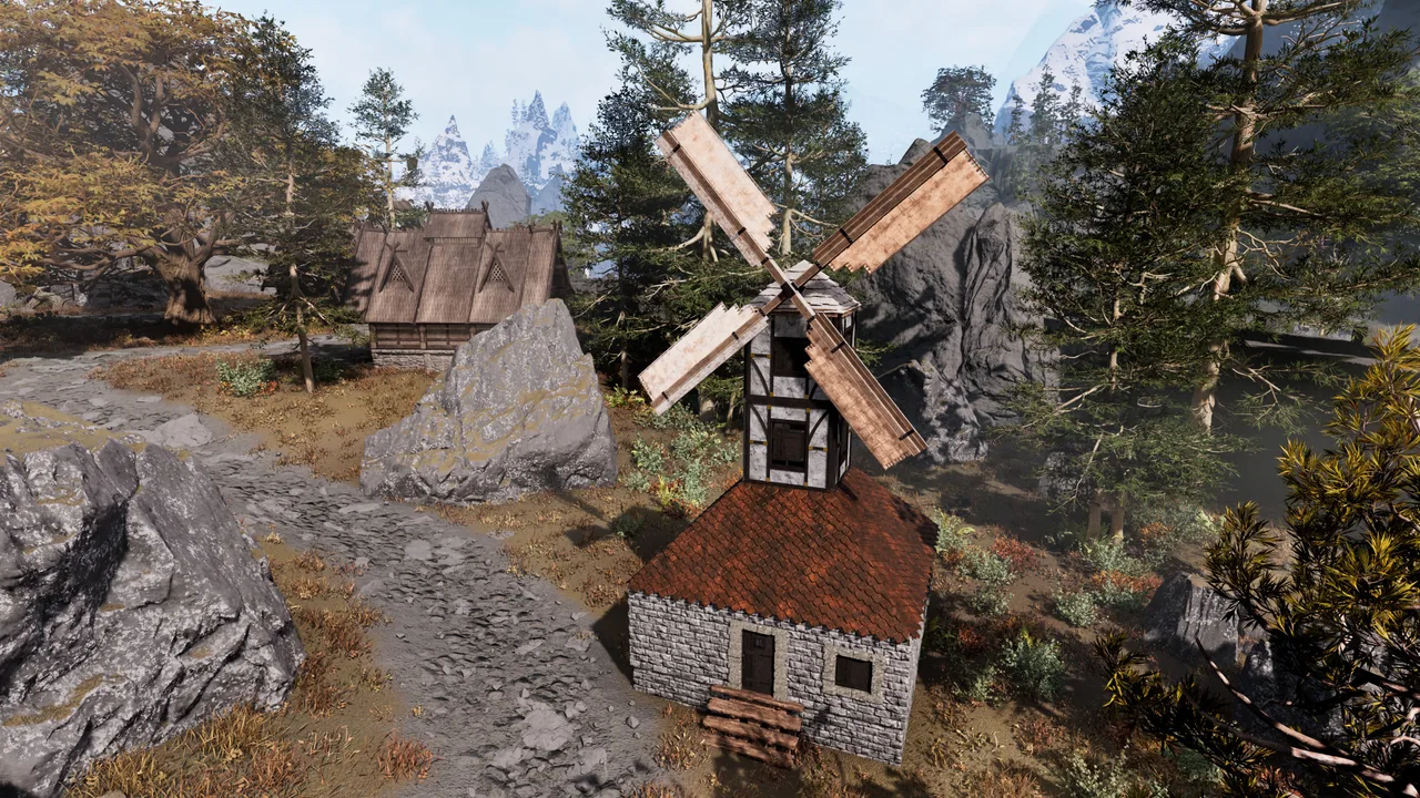 Medieval Windmill - vista 1