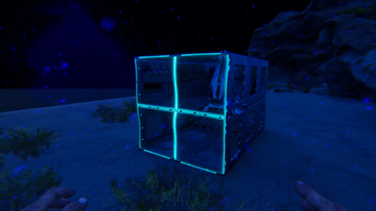 Mini Sea Base Vanilla view 1