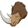 Woolly Rhino 'ARK: The Animated Series' Costume