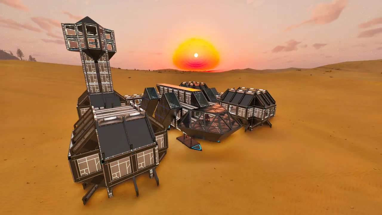 Planetary exploration base view 1