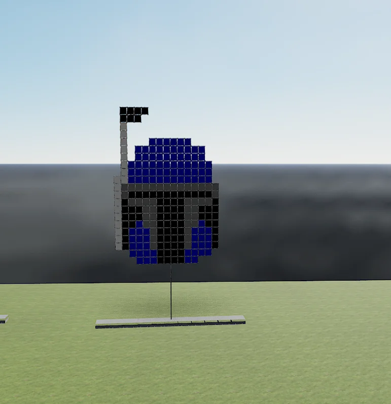 Jango Fett Pixel Art view 1