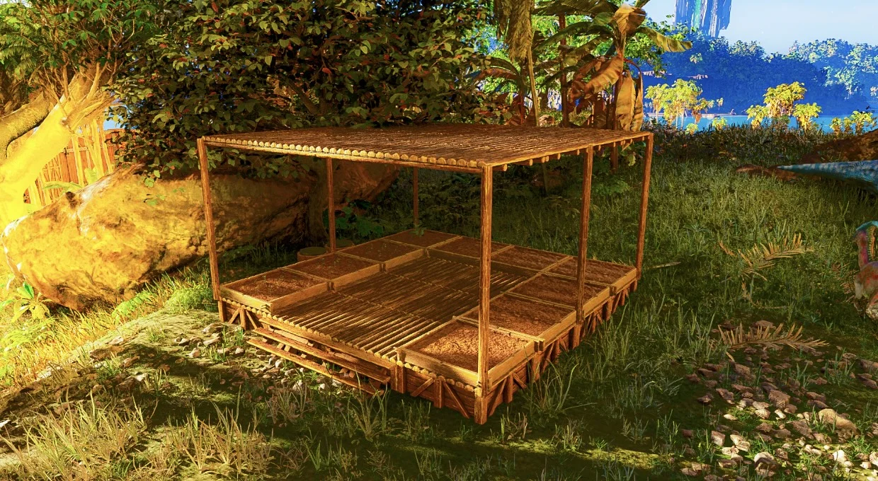Simple Crop Garden with the roof made by dylzki view 1