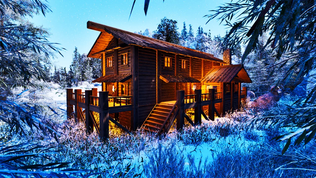 T type Wooden House view 1