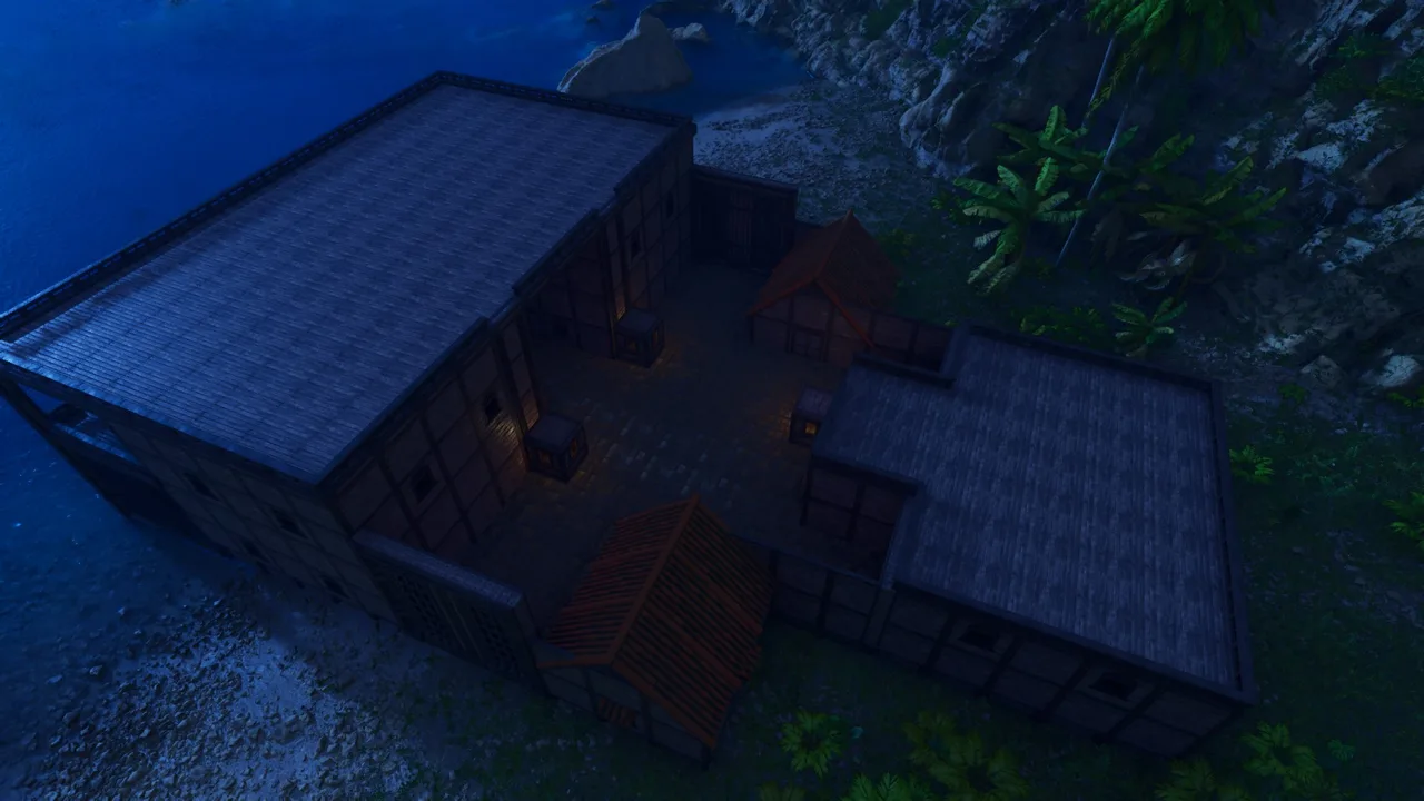 Rustic Community Center view 1
