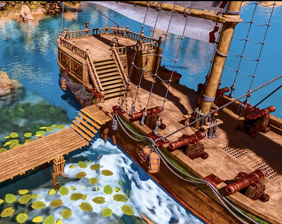 Simple wooden Pirate ramp by dylzki view 1