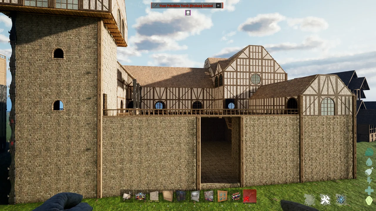 Clean Fortitified Manor view 1