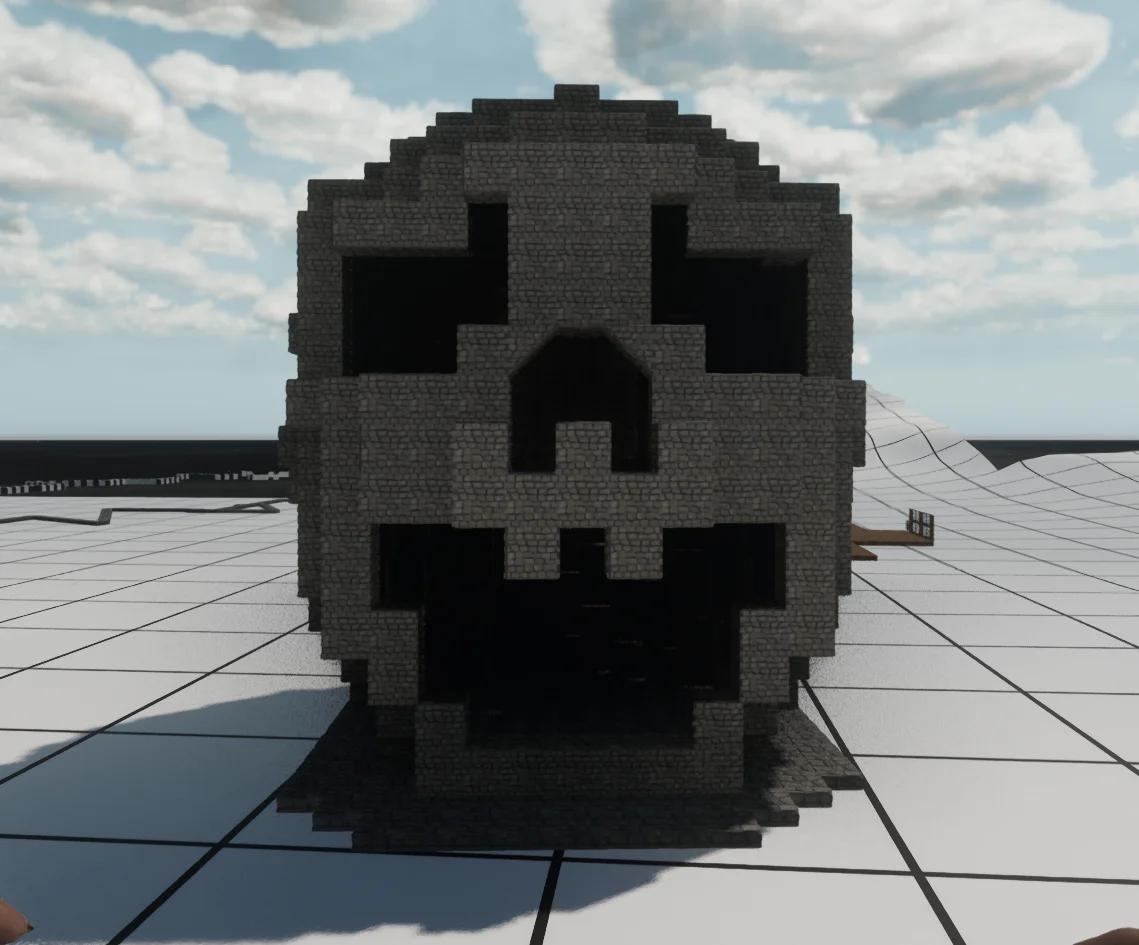 Skeleton skull / Czaszka view 1
