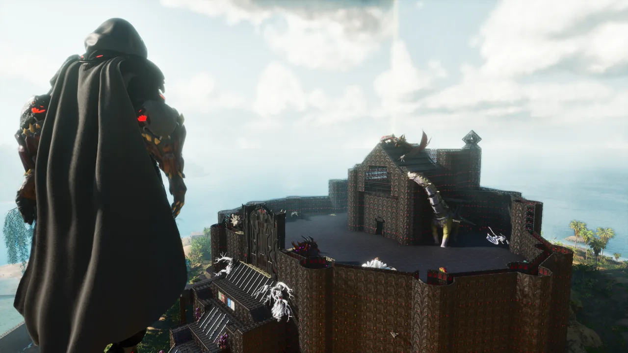 (Higgins evolved Ascended) pop on by if you wanna see this titan build n the game server sorry cant build this with hammer its just to big i might make a smaller one tho, вид 1