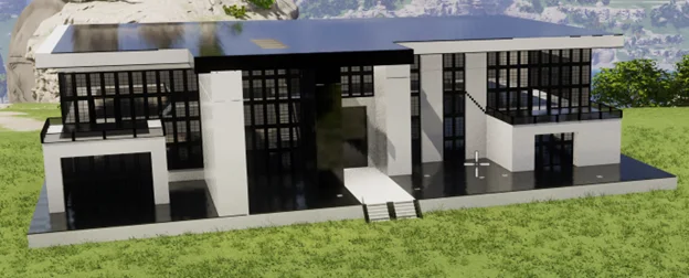 Modern Mansion view 1
