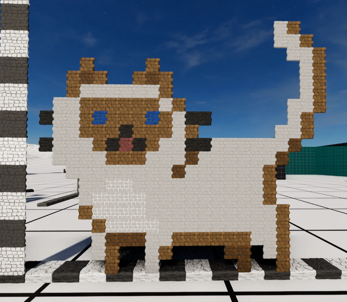 Siamese Cat view 1