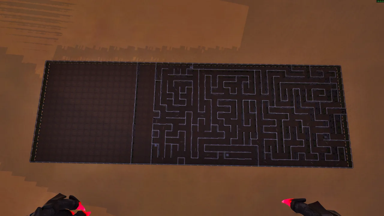 maze view 1