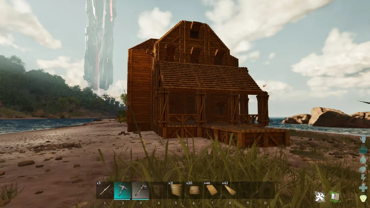 BEGINNING CABIN.. weergave 1