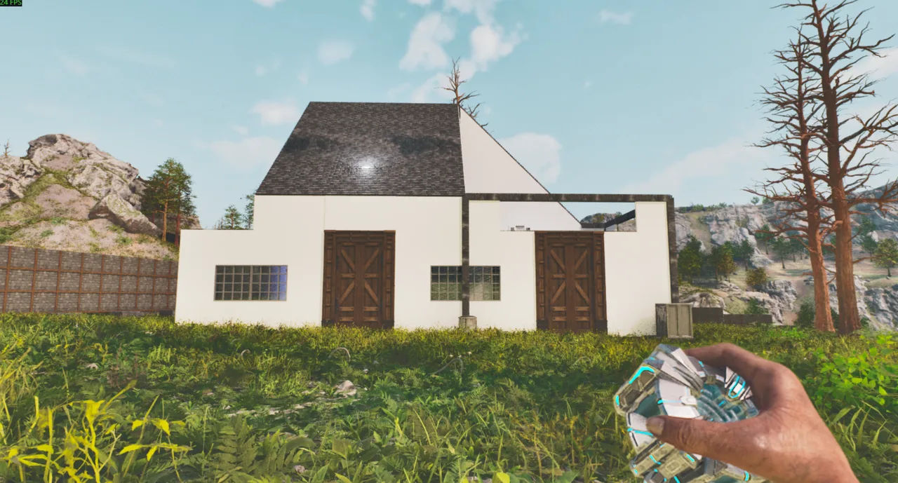 modern house view 1