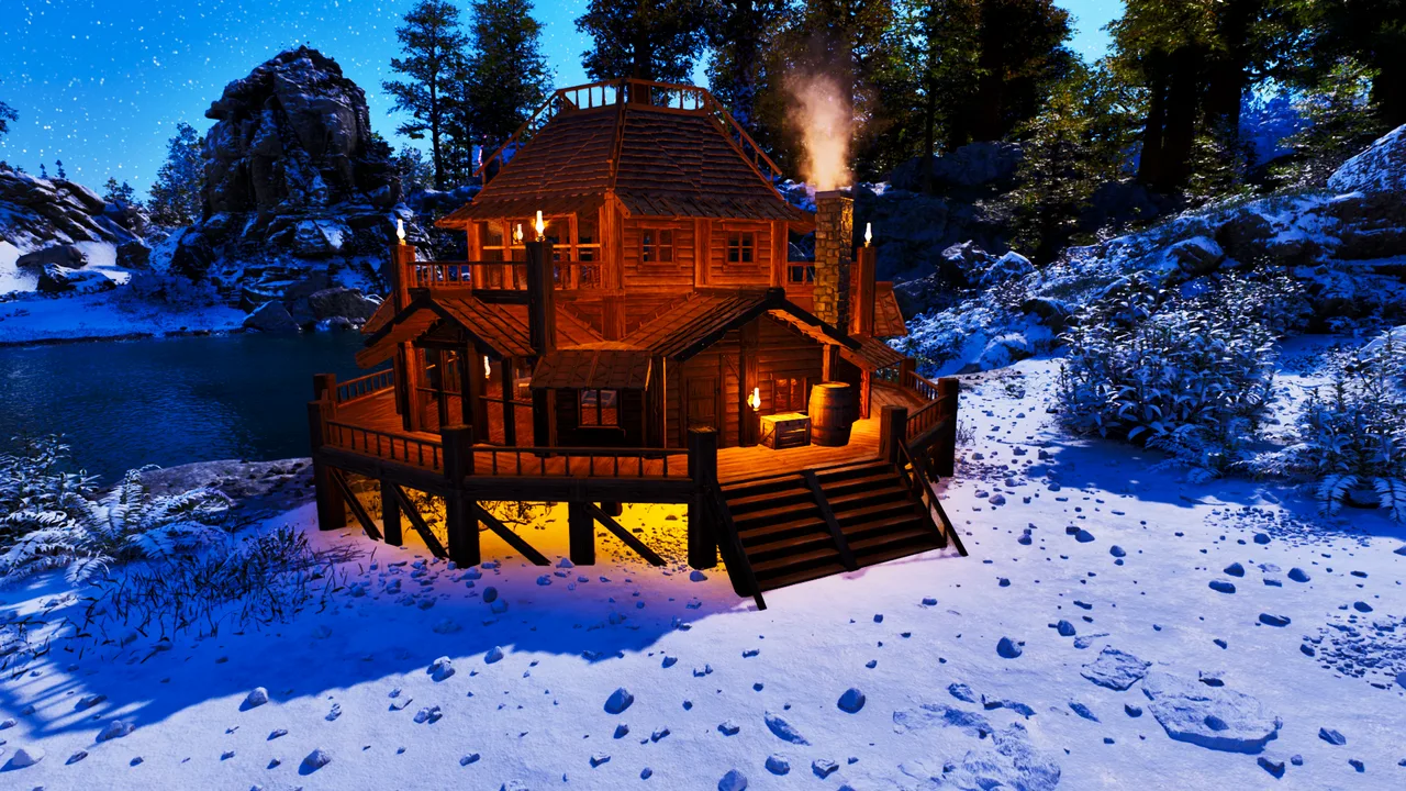 En Wooden House view 1