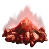 Roter Elementstaub