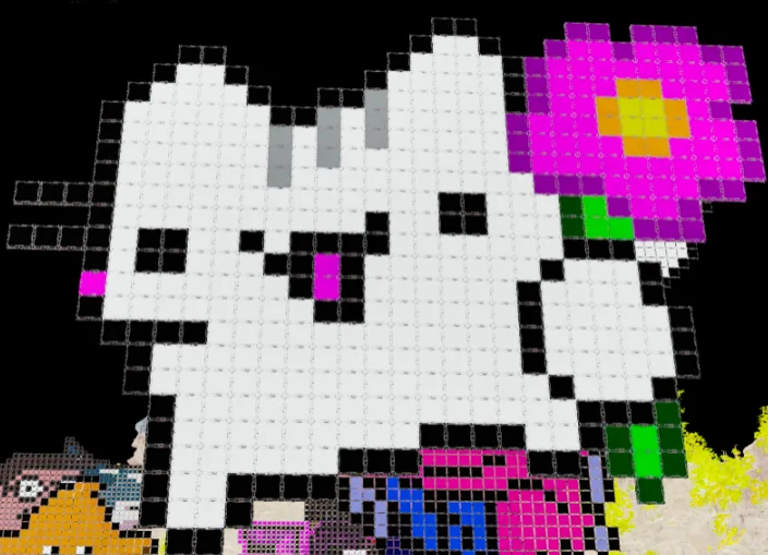 Cute Cat Flower view 1