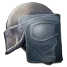 Casco antidisturbios maldito