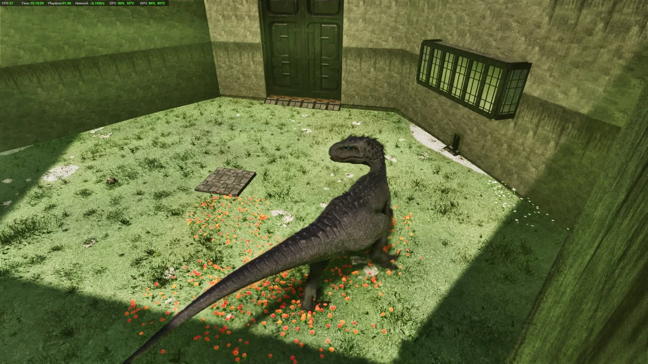 Indominus Enclosure view 1