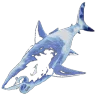 Megalodon-Geisterkostüm