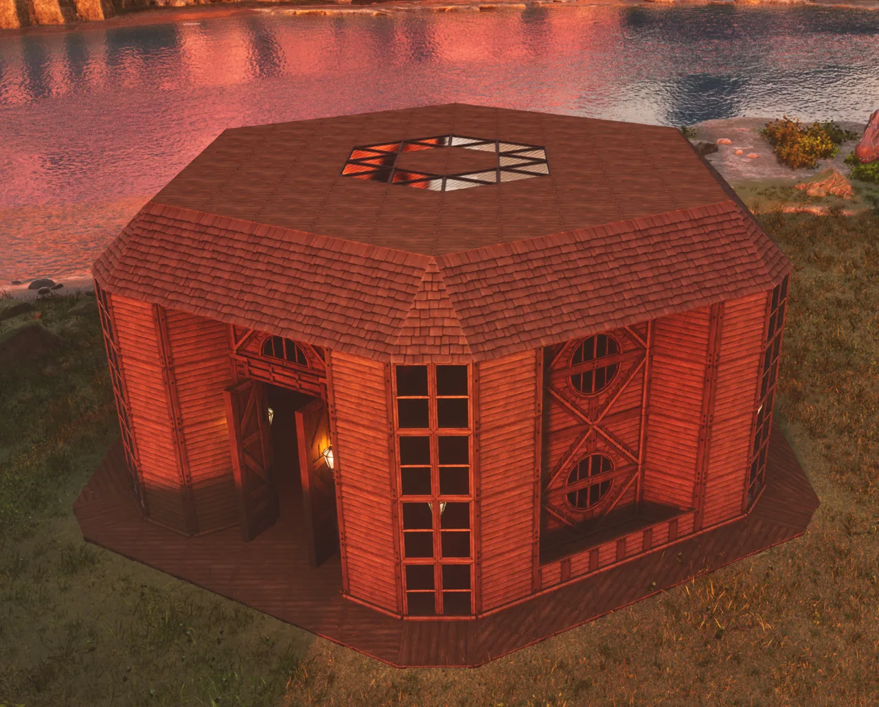 Hexagonal Stable weergave 1