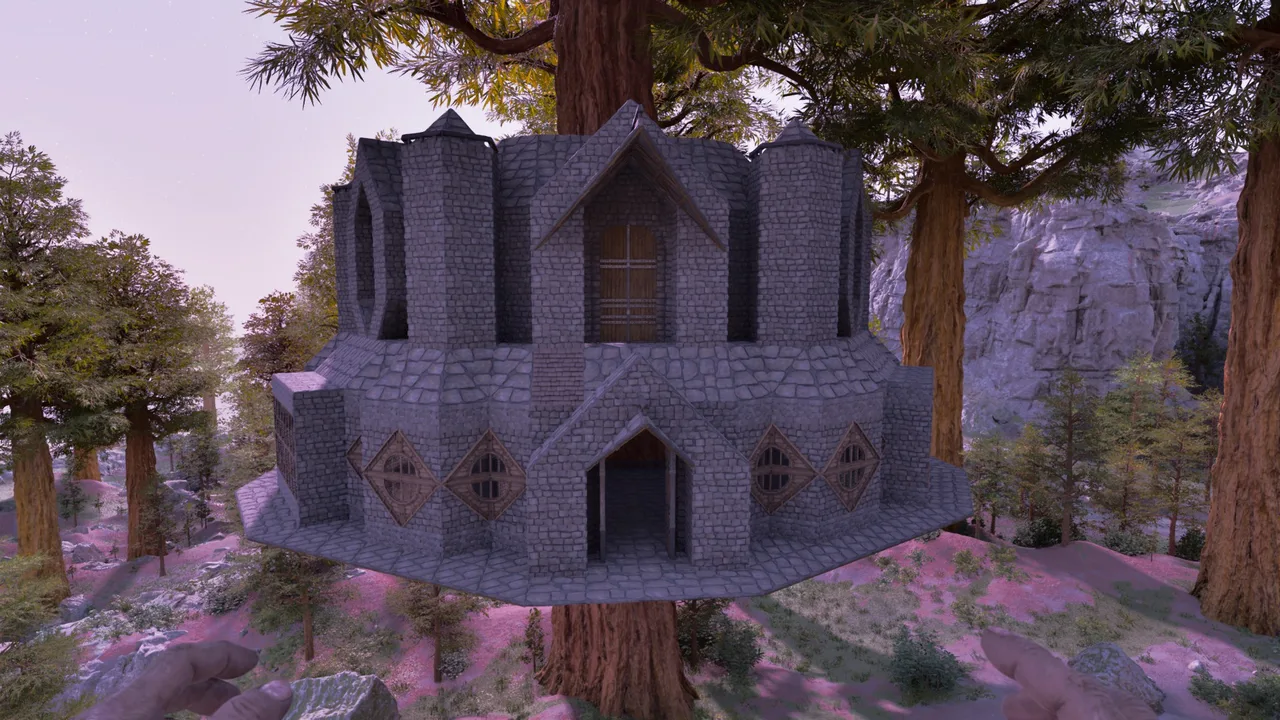 Treehouse view 1