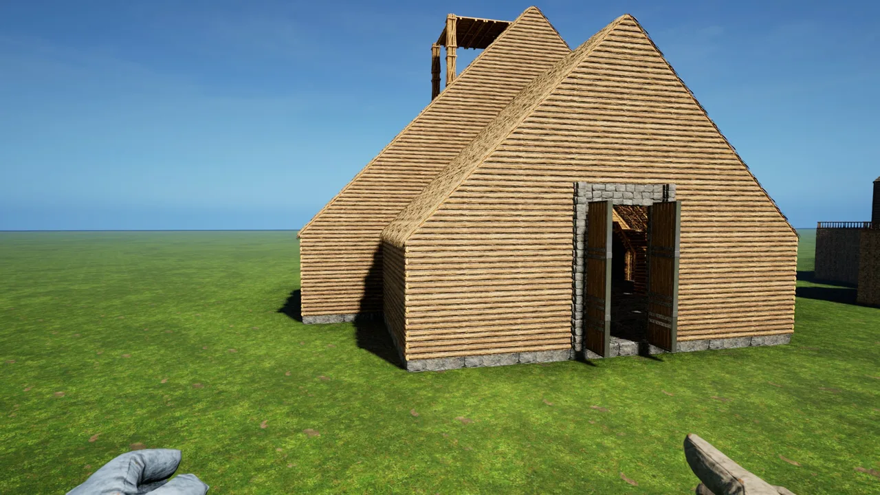 Simple Barn view 1
