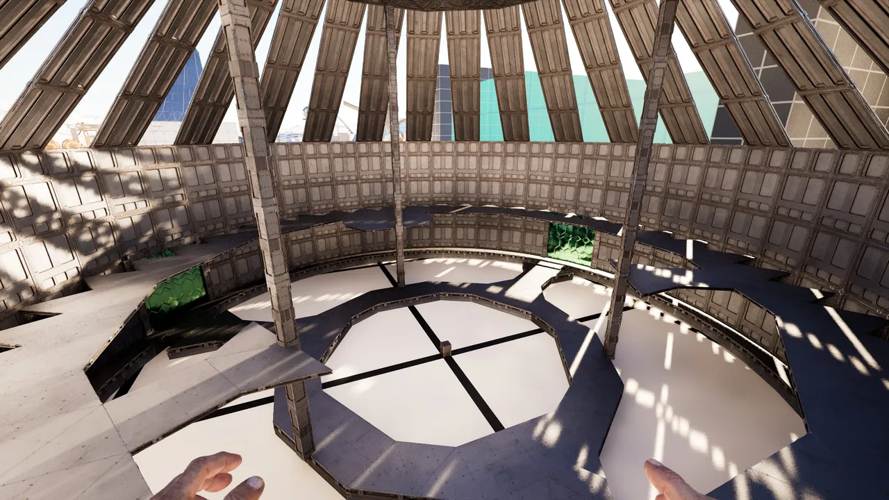 48 sided House +Floors +Roof view 1