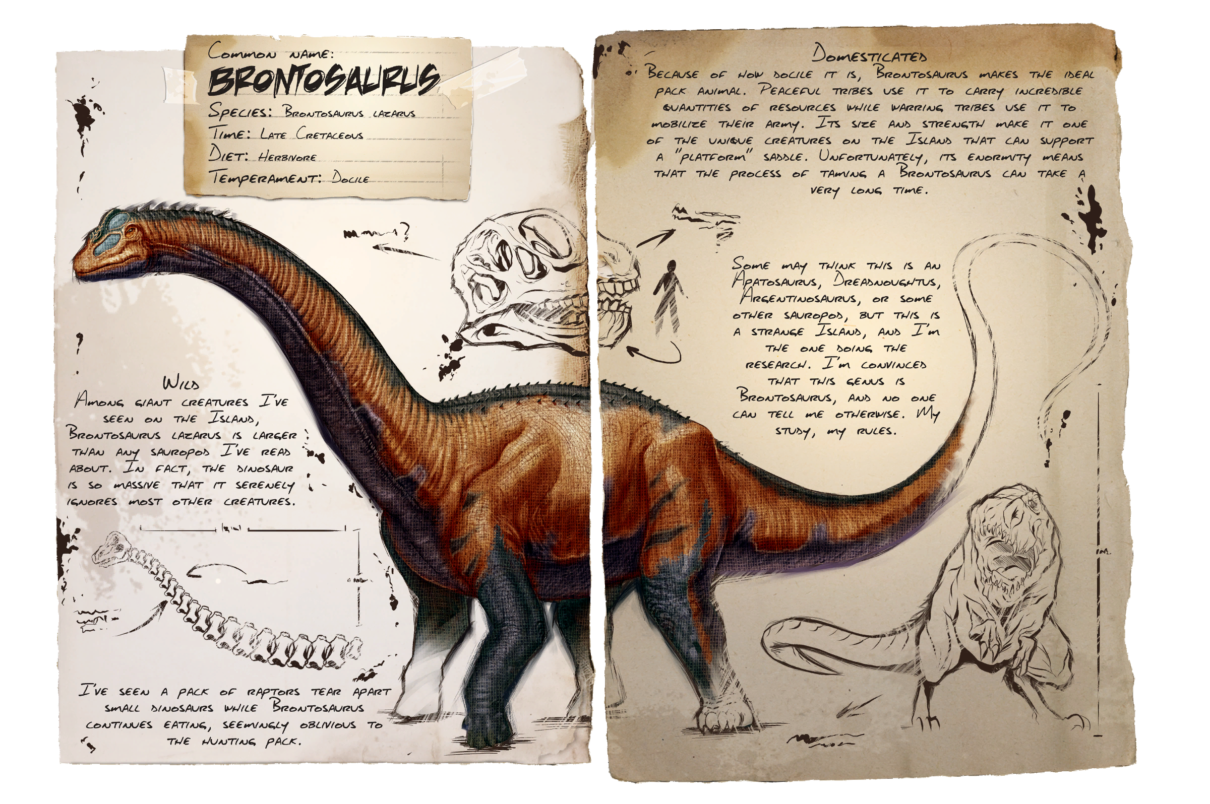 Brontosaurus Dossier