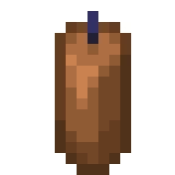 Braune Kerze