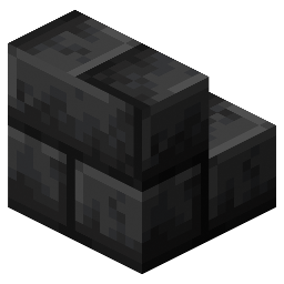Deepslate Brick Stairs Stonecutter Recipe (from Polished Deepslate)