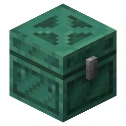 Waxed Oxidized Copper Chest Crafting Recipe