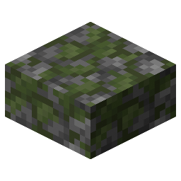 Mossy Cobblestone Slab