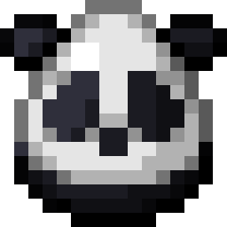 Oeuf d'apparition de panda