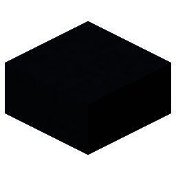 Black Concrete Slab
