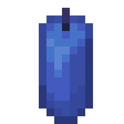 Handwerksrezept: Blaue Kerze