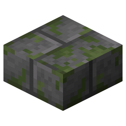 Mossy Stone Brick Slab Stonecutter Recipe