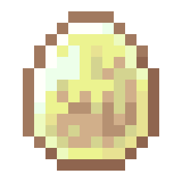 Oeuf d'apparition de cube de soufre
