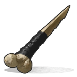 Cuchillo de hueso
