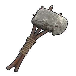 Hacha de hormigón armado