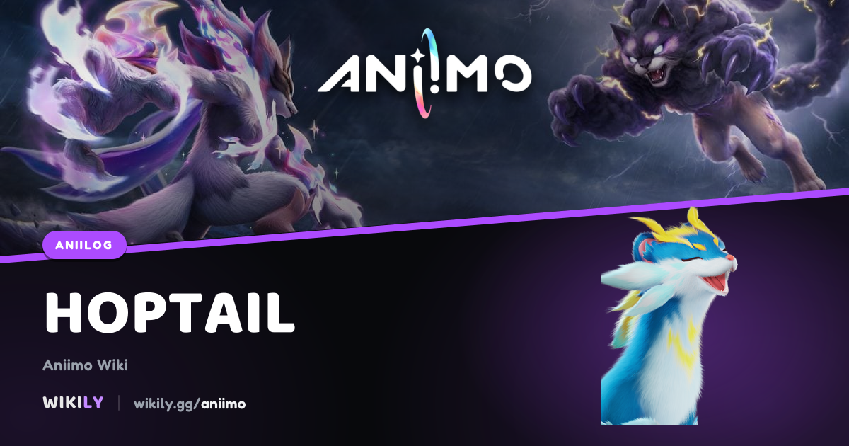 Hoptail - Wind / Lightning | Aniimo