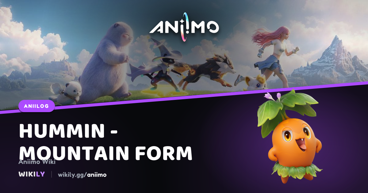 Hummin - Mountain Form - Grass | Aniimo