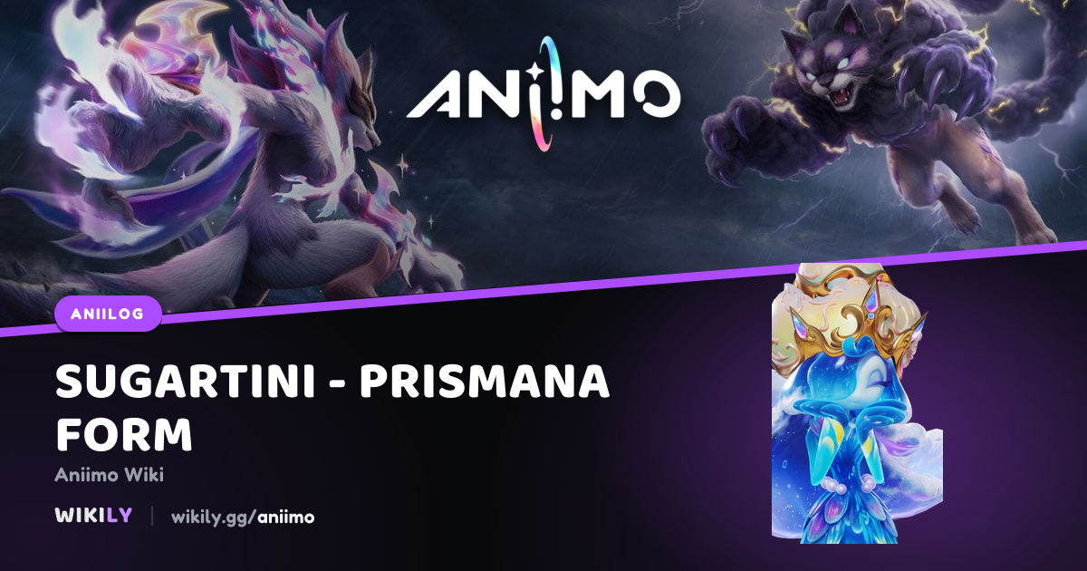Sugartini - Prismana Form - Ice / Water | Aniimo