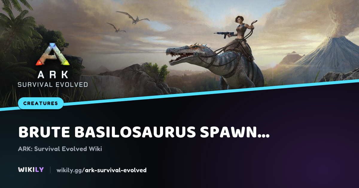 Brute Basilosaurus Spawn Commands | ARK: Survival Evolved Wiki