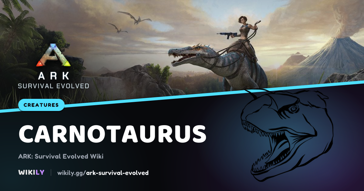 Carnotaurus Creature | ARK: Survival Evolved Wiki