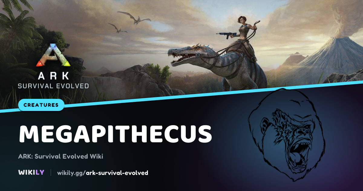 Megapithecus Creature | ARK: Survival Evolved Wiki