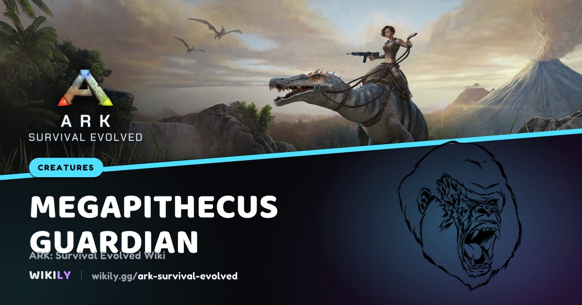 Megapithecus Guardian Creature | ARK: Survival Evolved Wiki