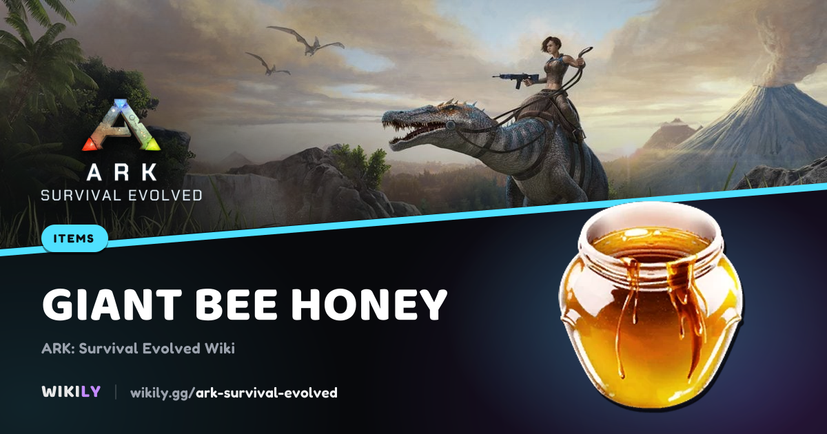Giant Bee Honey Item | ARK: Survival Evolved Wiki