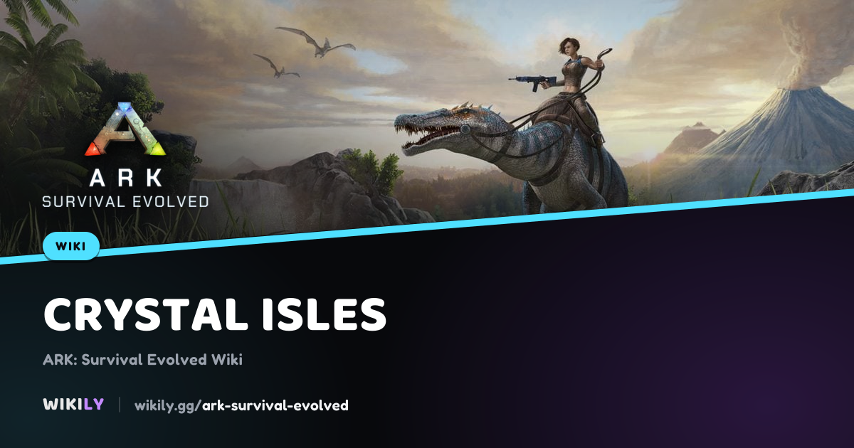 Carte de Crystal Isles avec notes d'explorateur et artéfacts | ARK ...